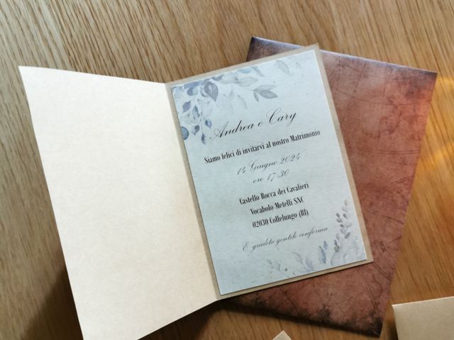 Il matrimonio di Andrea  e Cary a Casaprota, Rieti 9