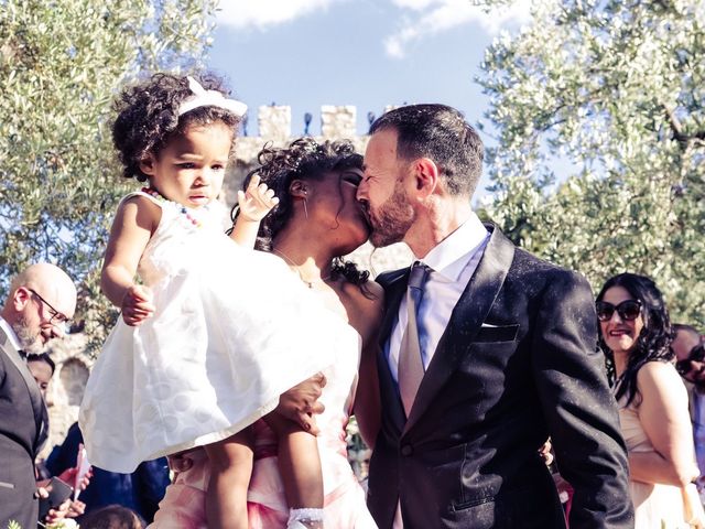 Il matrimonio di Andrea  e Cary a Casaprota, Rieti 2