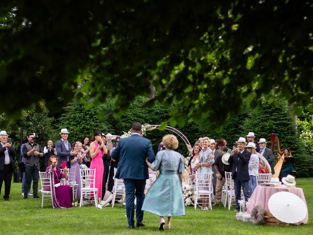 Il matrimonio di Alessandro e Rosalinda a Comignago, Novara 27