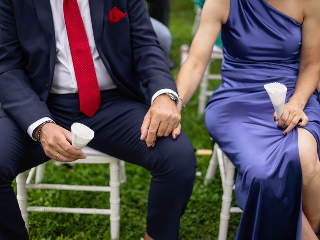 Il matrimonio di Alessandro e Rosalinda a Comignago, Novara 39