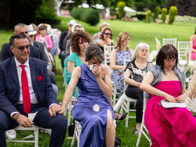 Il matrimonio di Alessandro e Rosalinda a Comignago, Novara 40