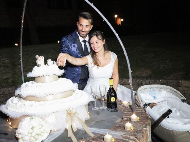 Il matrimonio di Davide e Romina a Ponte Buggianese, Pistoia 115