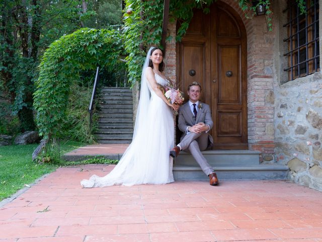 Il matrimonio di Rosy e Rob a Bucine, Arezzo 56