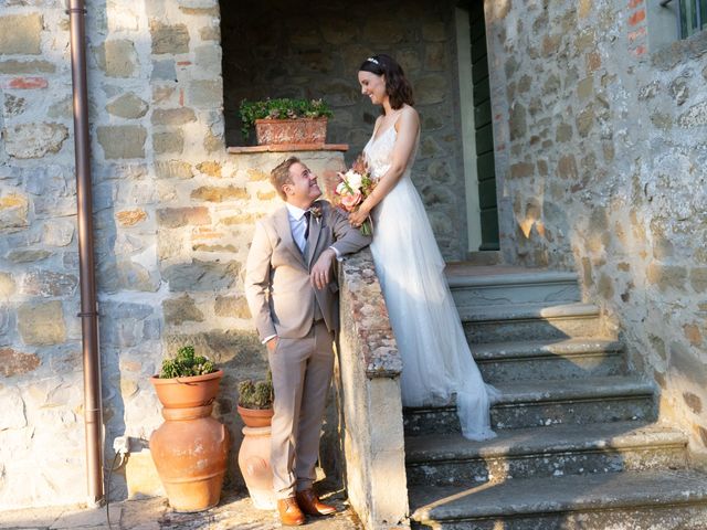 Il matrimonio di Rosy e Rob a Bucine, Arezzo 78