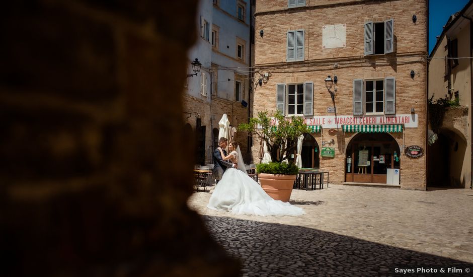 Il matrimonio di Michele e Chiara a Montecosaro, Macerata