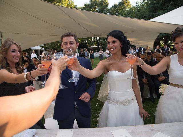 Il matrimonio di Luca e Amina a Coccaglio, Brescia 157