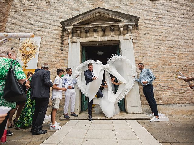 Il matrimonio di Martino e Annarita a Annone Veneto, Venezia 69