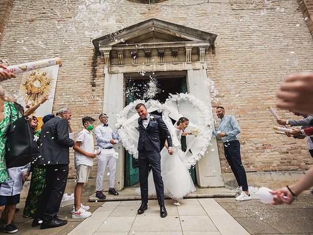 Il matrimonio di Martino e Annarita a Annone Veneto, Venezia 70