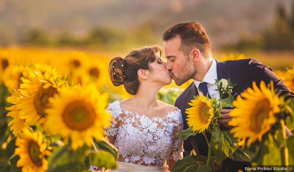 Il matrimonio di Salvatore e Silvia a Sinalunga, Siena