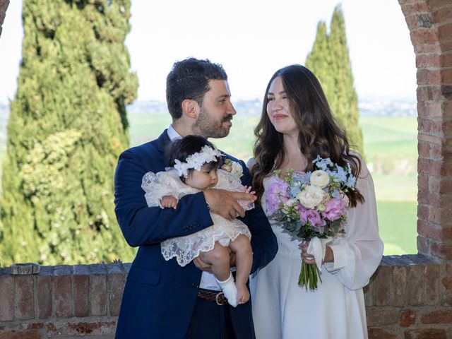 Il matrimonio di Nicholas e Lisa a Monteroni d'Arbia, Siena 6