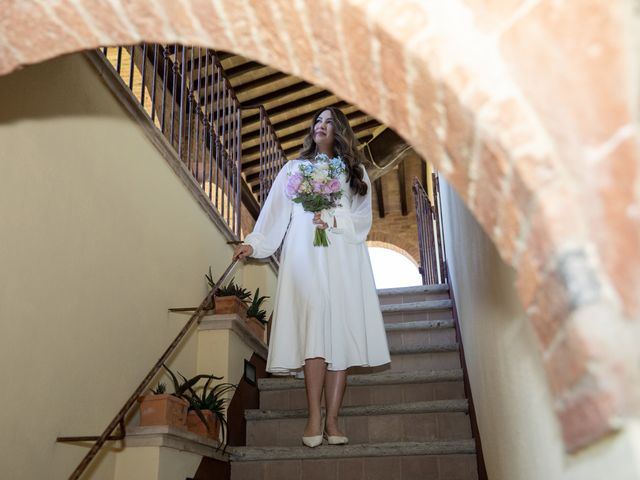 Il matrimonio di Nicholas e Lisa a Monteroni d'Arbia, Siena 9