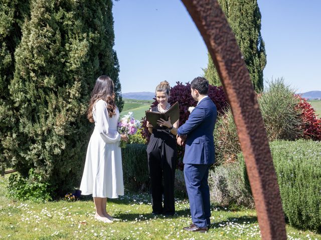 Il matrimonio di Nicholas e Lisa a Monteroni d'Arbia, Siena 11