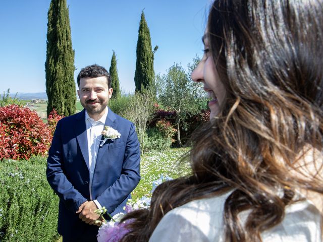 Il matrimonio di Nicholas e Lisa a Monteroni d'Arbia, Siena 13