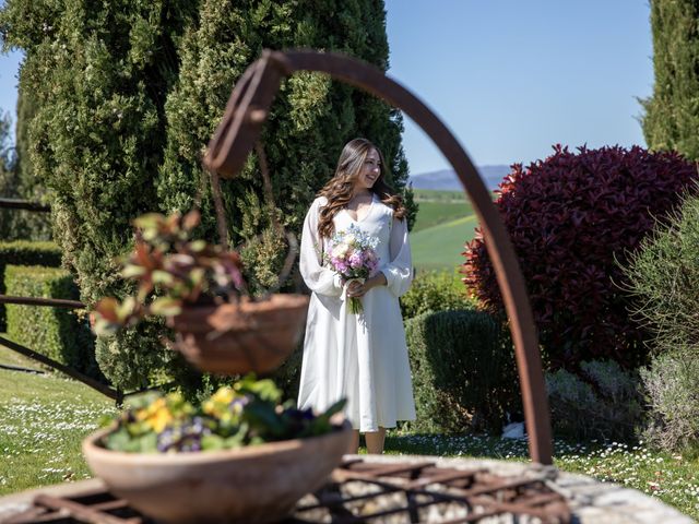 Il matrimonio di Nicholas e Lisa a Monteroni d'Arbia, Siena 18