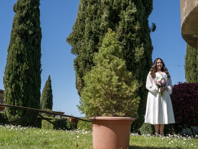 Il matrimonio di Nicholas e Lisa a Monteroni d'Arbia, Siena 20