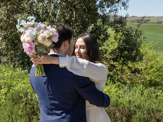 Il matrimonio di Nicholas e Lisa a Monteroni d'Arbia, Siena 25