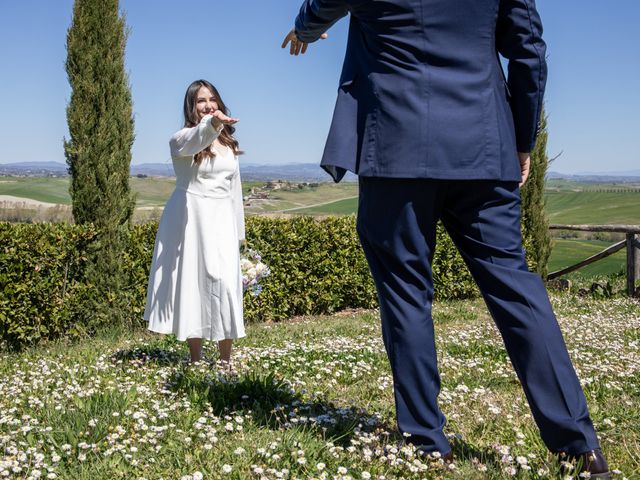 Il matrimonio di Nicholas e Lisa a Monteroni d'Arbia, Siena 26