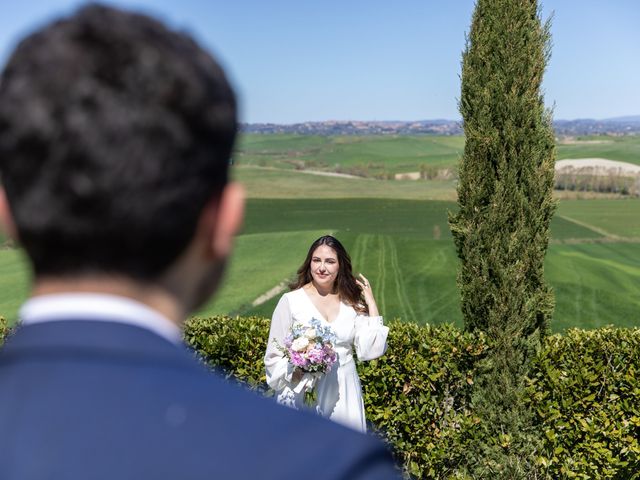 Il matrimonio di Nicholas e Lisa a Monteroni d'Arbia, Siena 28
