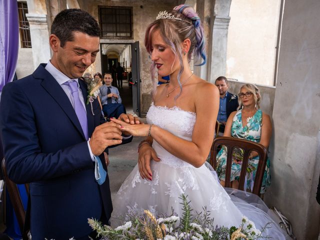 Il matrimonio di Laura e Domenico a Fontaneto d&apos;Agogna, Novara 53