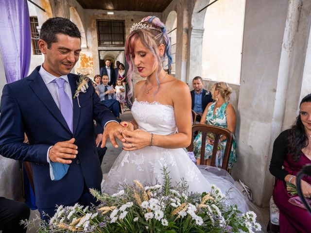 Il matrimonio di Laura e Domenico a Fontaneto d&apos;Agogna, Novara 54