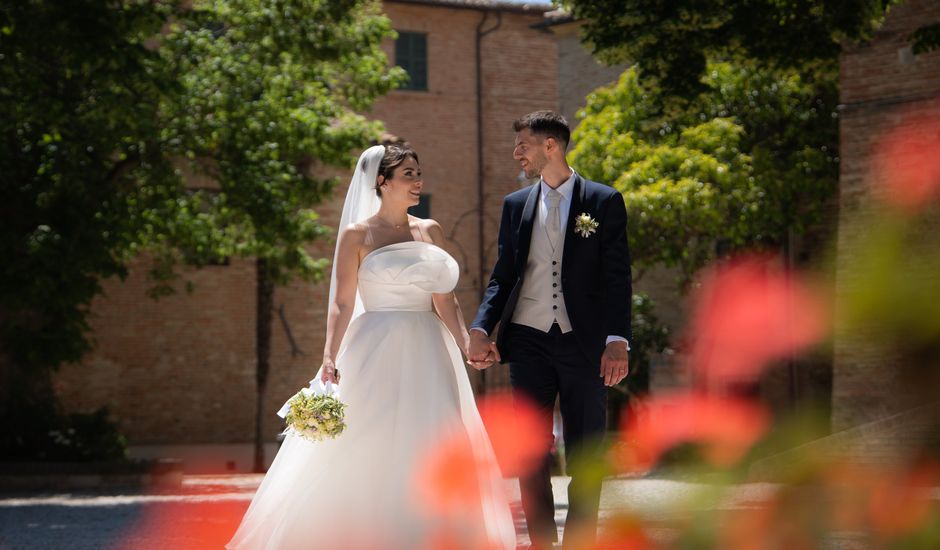 Il matrimonio di Gloria e Cristian a Mondavio, Pesaro - Urbino