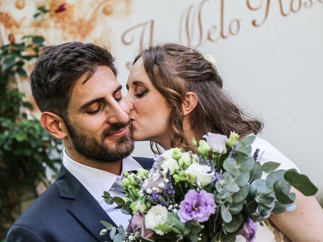 Il matrimonio di Giuseppe e Eva a Fortunago, Pavia 1