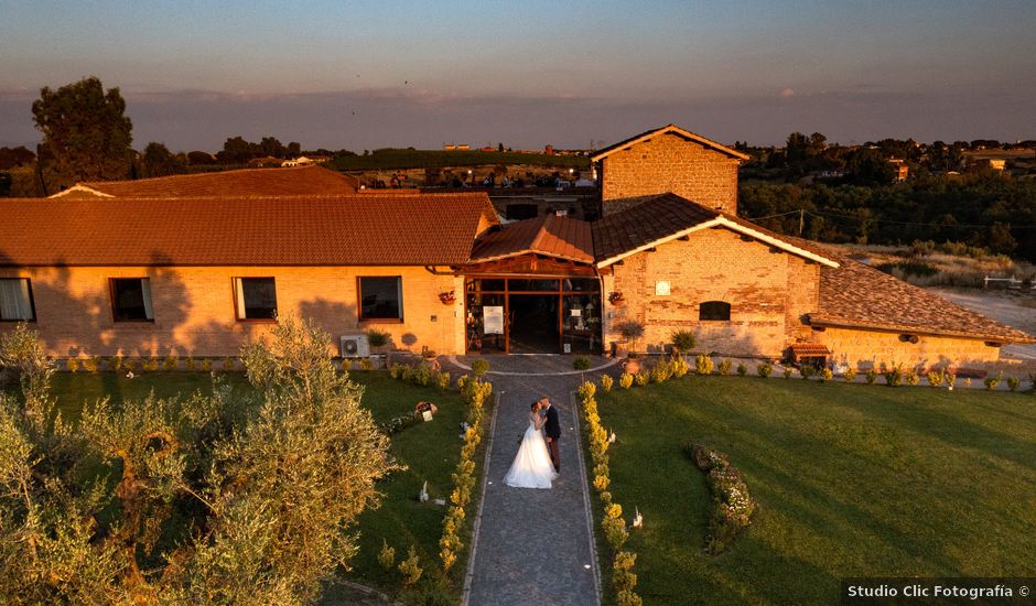 Il matrimonio di Sara e Fabio a Marino, Roma