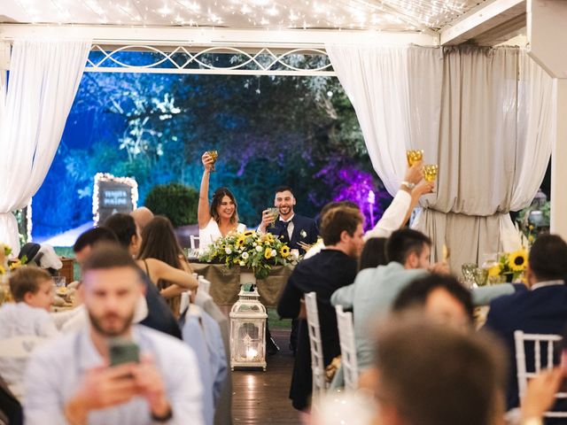 Il matrimonio di Davide e Valeria a Trevignano Romano, Roma 55
