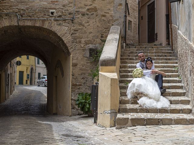 Il matrimonio di Luca e Romina a Maiolati Spontini, Ancona 59