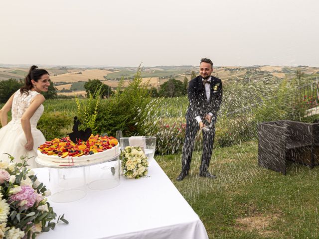 Il matrimonio di Luca e Romina a Maiolati Spontini, Ancona 71