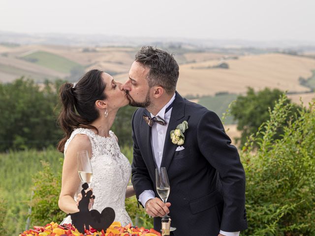 Il matrimonio di Luca e Romina a Maiolati Spontini, Ancona 72