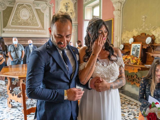 Il matrimonio di Domenio e Olesia a Gorla Minore, Varese 42