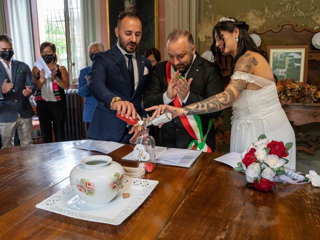 Il matrimonio di Domenio e Olesia a Gorla Minore, Varese 49