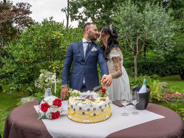 Il matrimonio di Domenio e Olesia a Gorla Minore, Varese 82