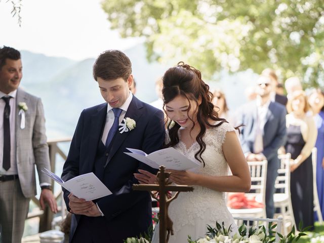 Il matrimonio di Filippo e Misa a Calolziocorte, Lecco 28