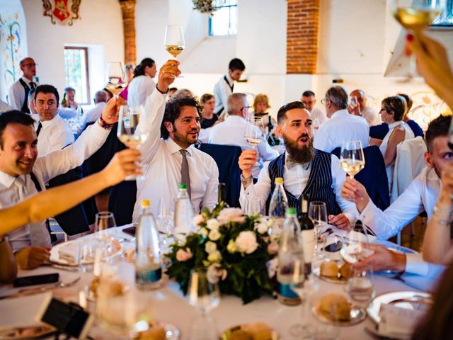 Il matrimonio di Paolo e Michela a Comignago, Novara 73