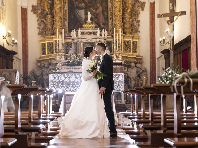 Il matrimonio di Marco e Valentina a Corte Franca, Brescia 89