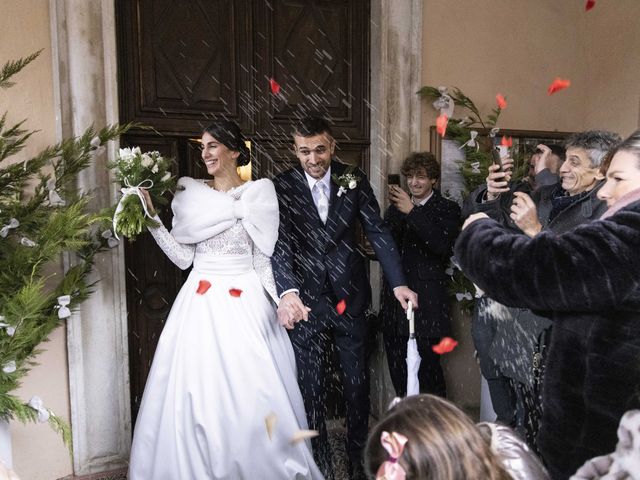 Il matrimonio di Marco e Valentina a Corte Franca, Brescia 93