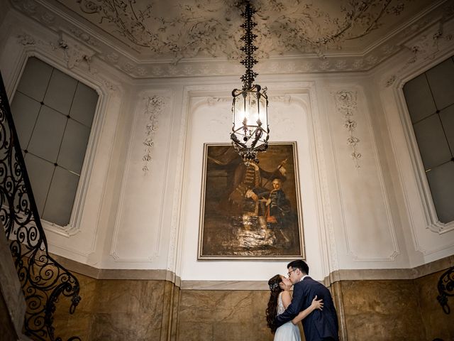 Il matrimonio di Baris e Raffaella a Varano Borghi, Varese 54