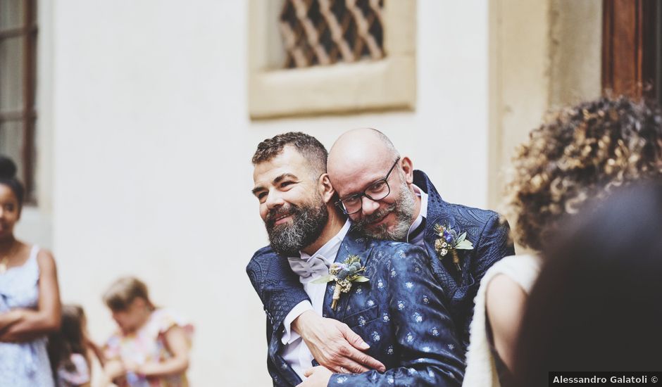 Il matrimonio di Pietro e Stefano a Signa, Firenze