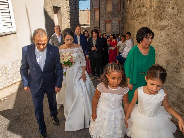 Il matrimonio di Davide e Angela a Fonni, Nuoro 78