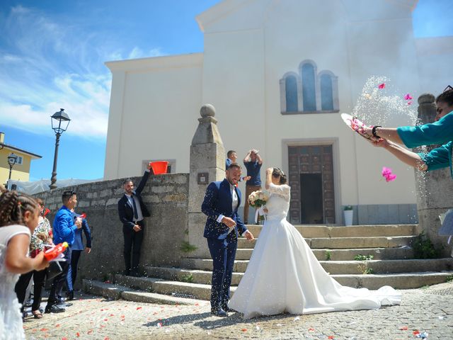 Il matrimonio di Davide e Angela a Fonni, Nuoro 164