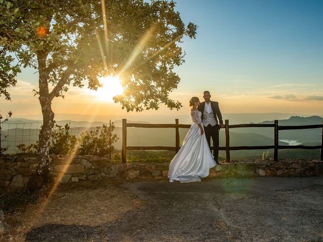 Il matrimonio di Davide e Angela a Fonni, Nuoro 254
