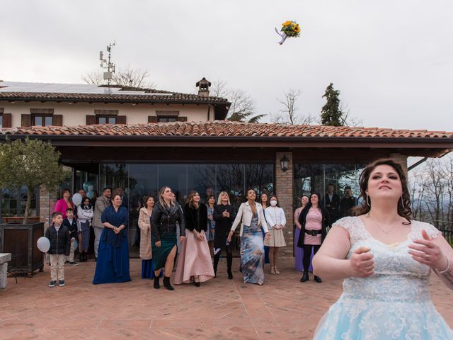 Il matrimonio di Gigio e Oriana a Sarezzano, Alessandria 45