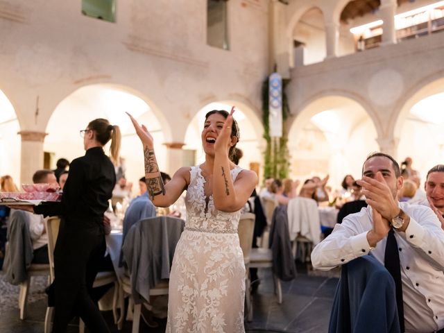 Il matrimonio di Matteo e Claudia a Bariano, Bergamo 100
