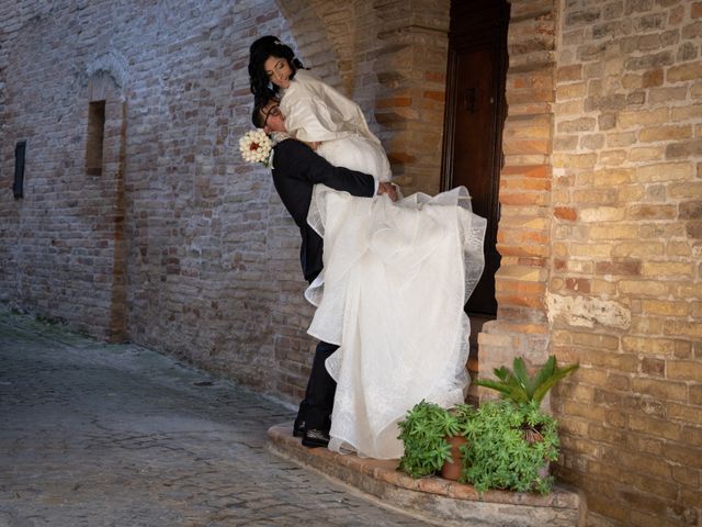 Il matrimonio di Alberto e Federica a Lapedona, Fermo 41