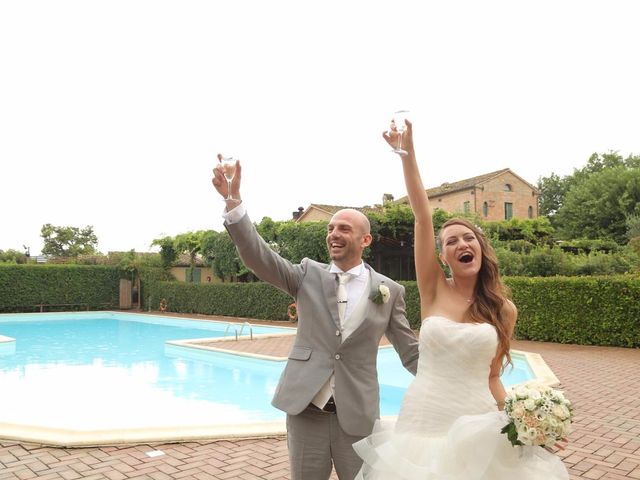 Il matrimonio di Mirco e Elisa a Serra de&apos; Conti, Ancona 39