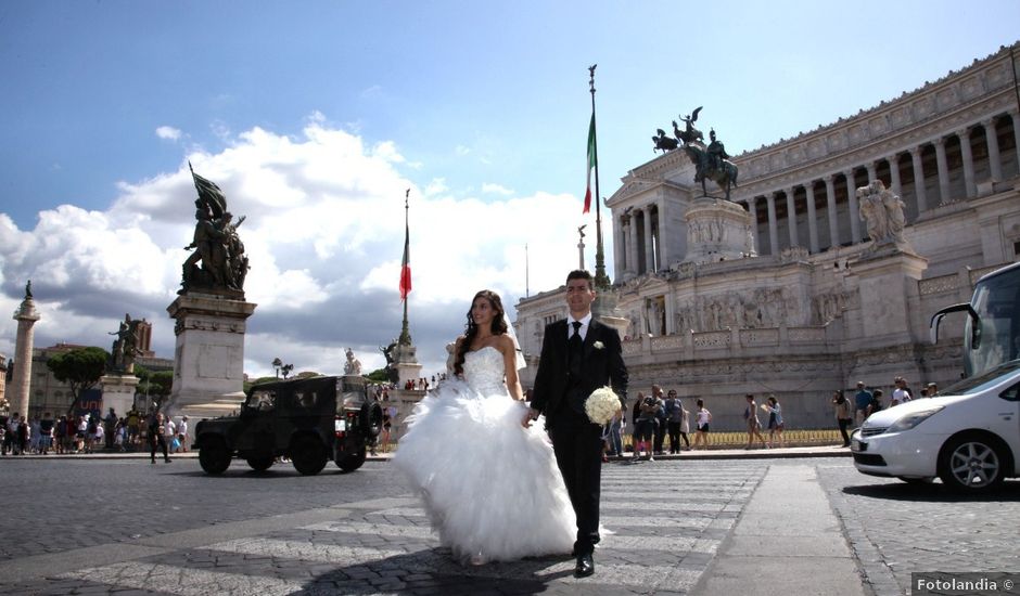 Il matrimonio di Giordano e Laura a Roma, Roma