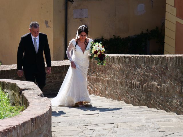 Il matrimonio di David e Veronica a Lari, Pisa 3