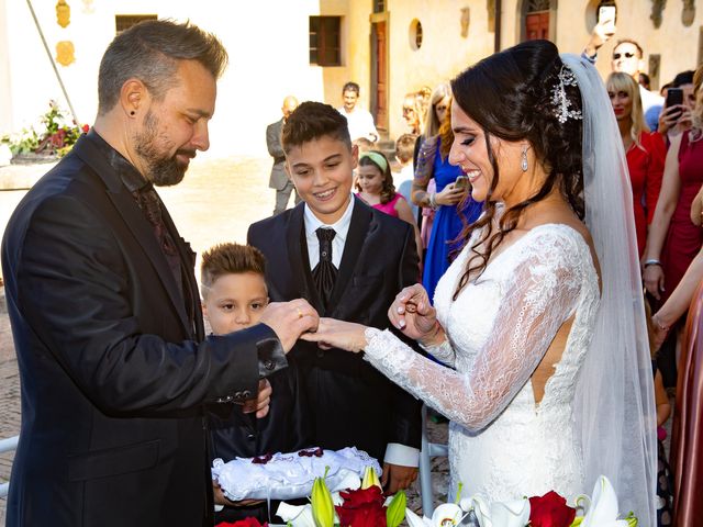 Il matrimonio di David e Veronica a Lari, Pisa 13